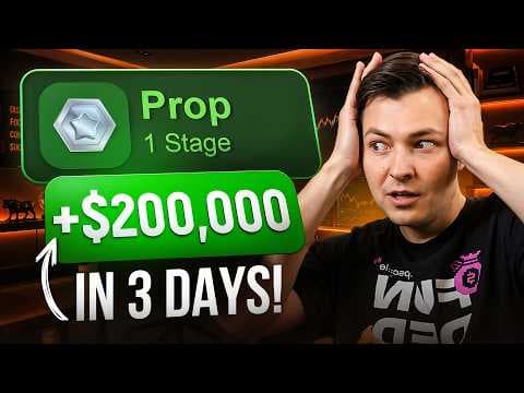 How to get FUNDED in 3 days? Accelerated Challenge Prop Upscale