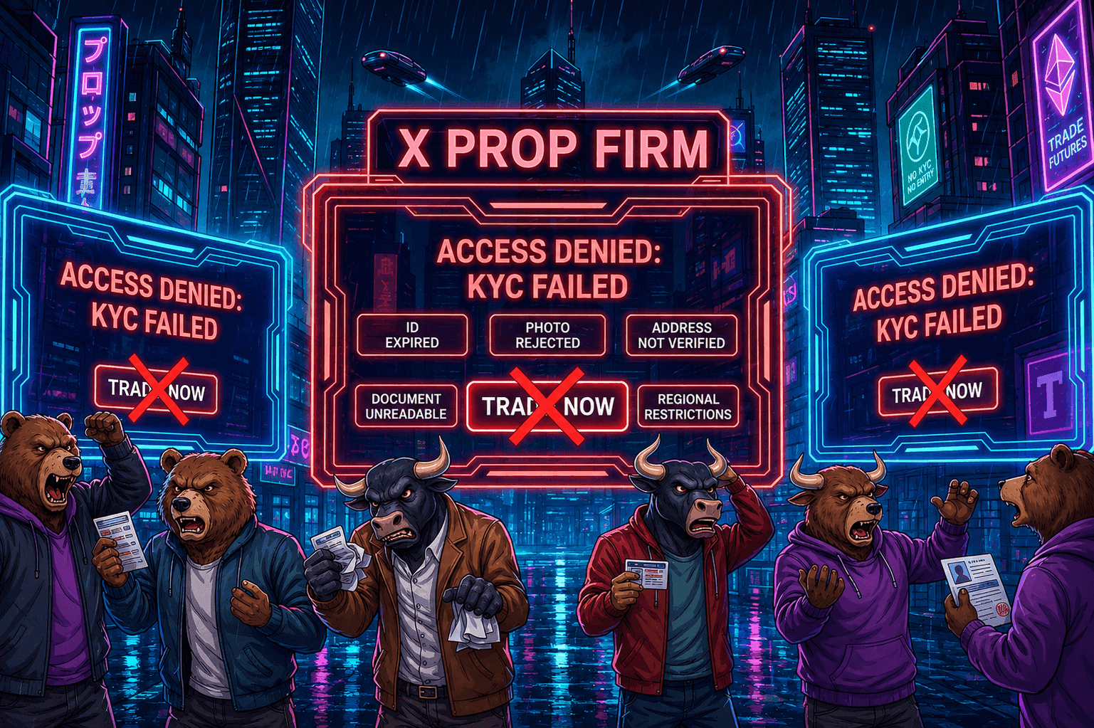 Проблема доступа: кому нужен проп-трейдинг без KYC