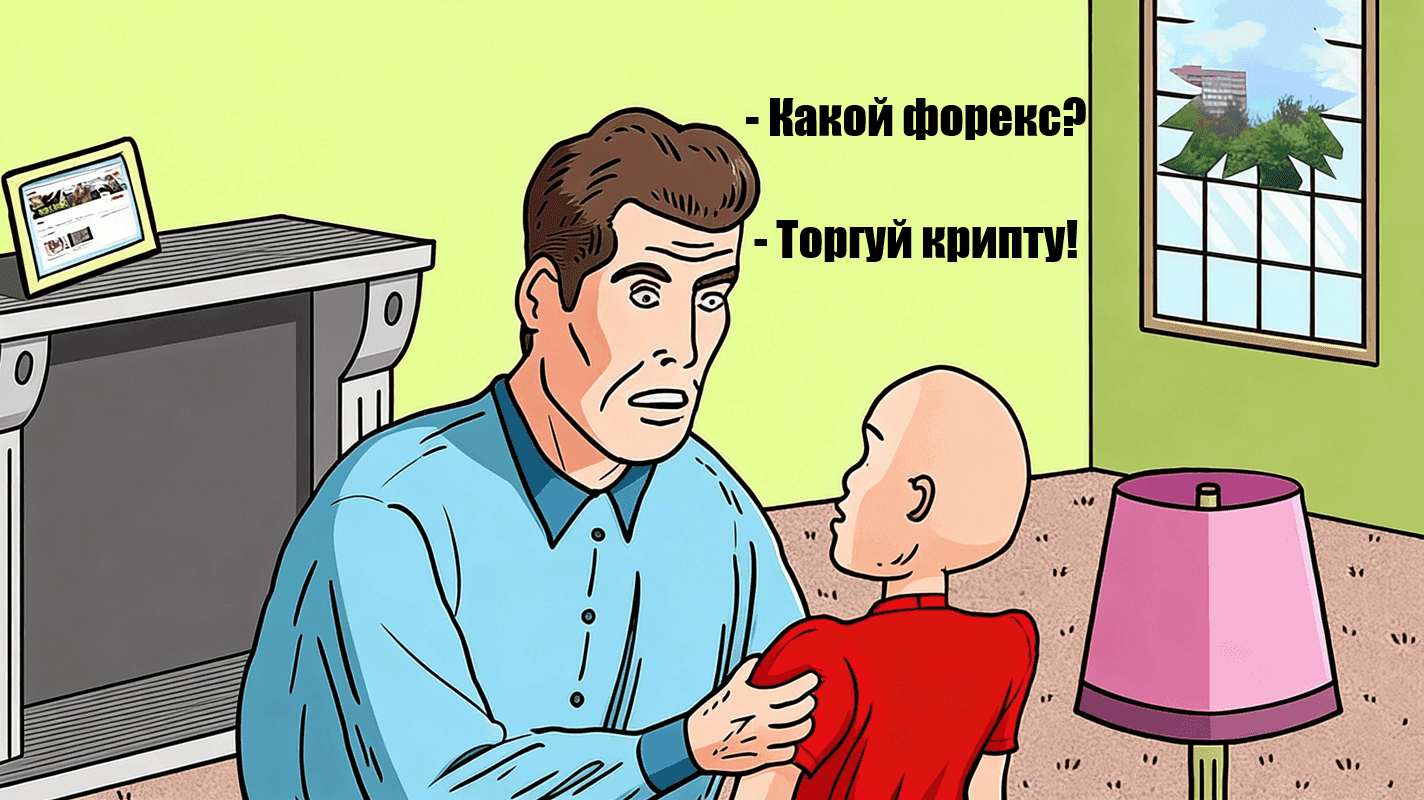 От Форекса к крипте: почему сменил рынок