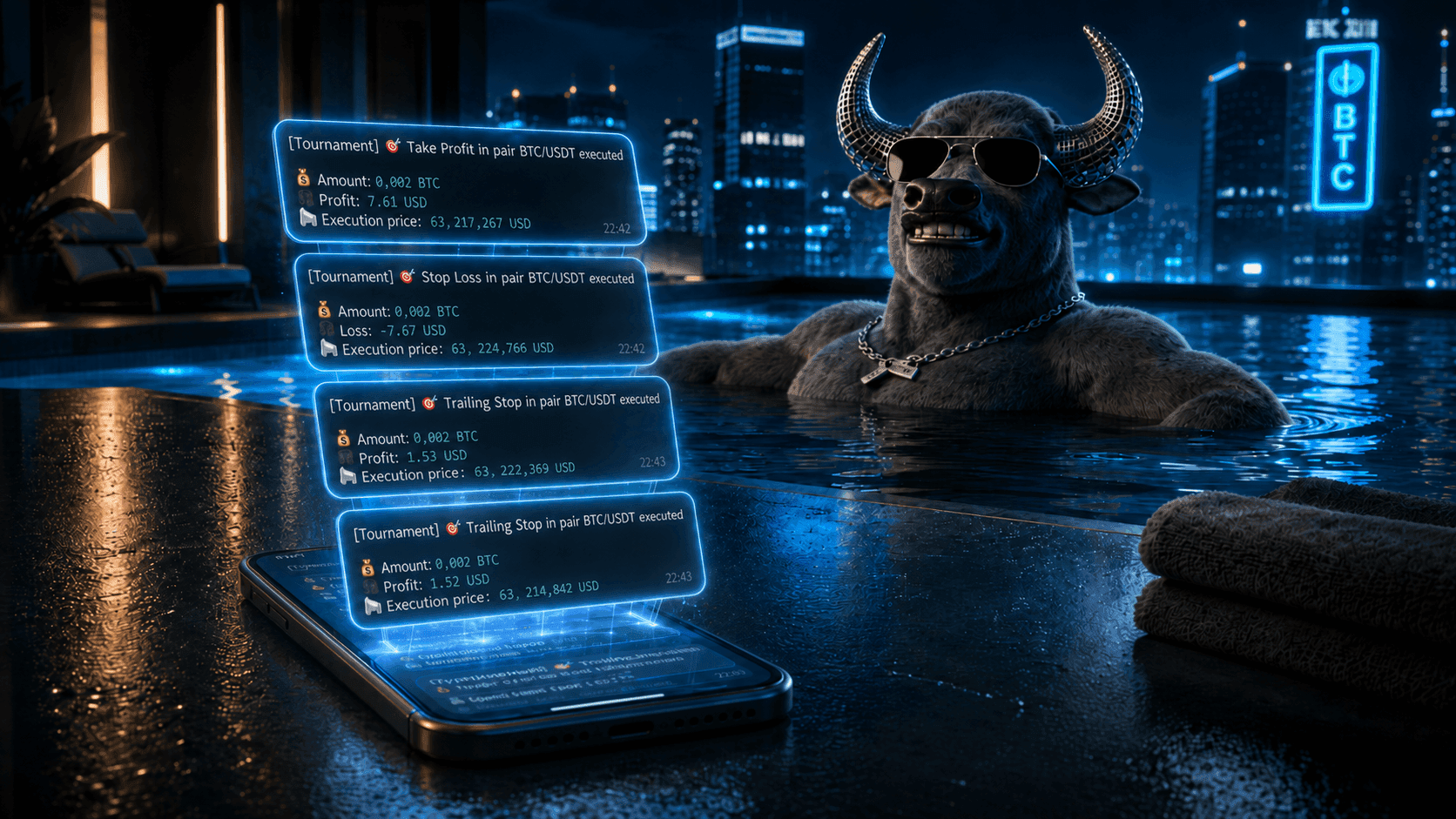 Separate Telegram Notifications for Tournaments