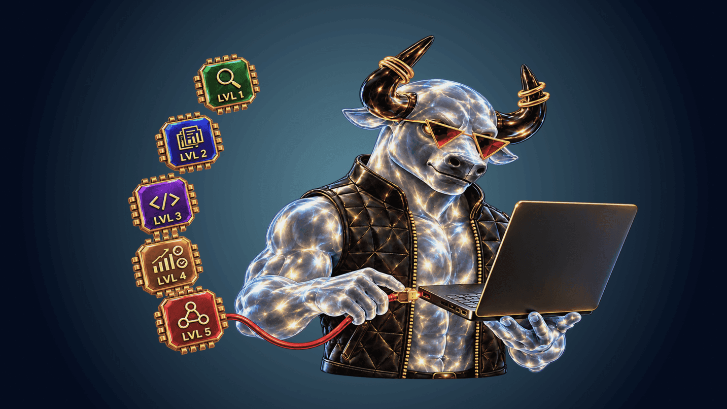 How to Trade with AI: 5 Levels for Traders