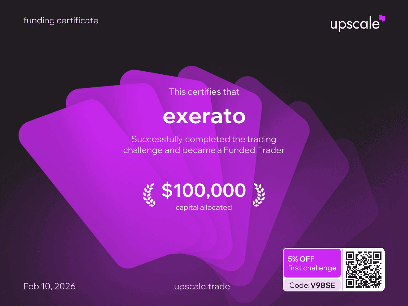 Certificados de Exerato