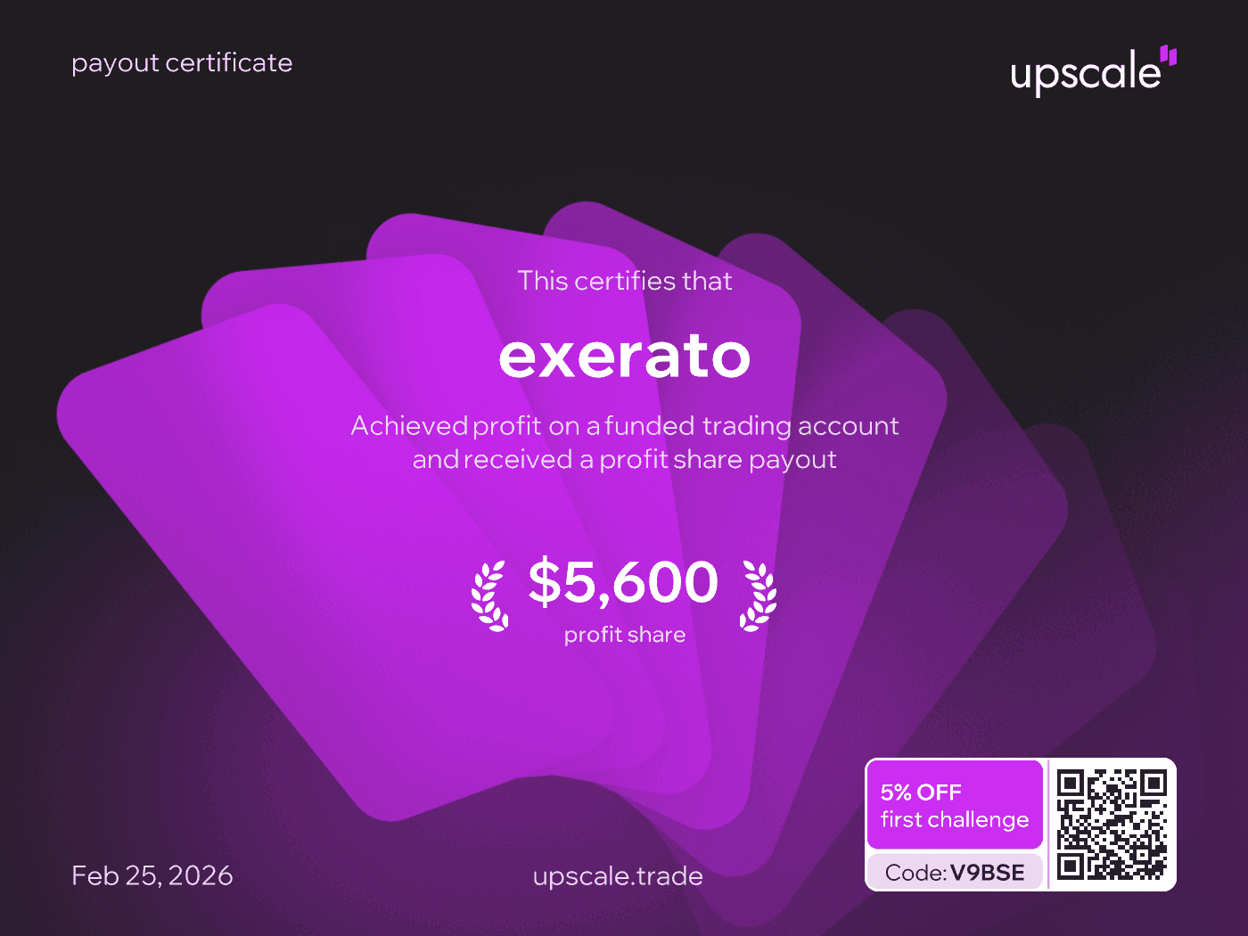 Certificados de Exerato
